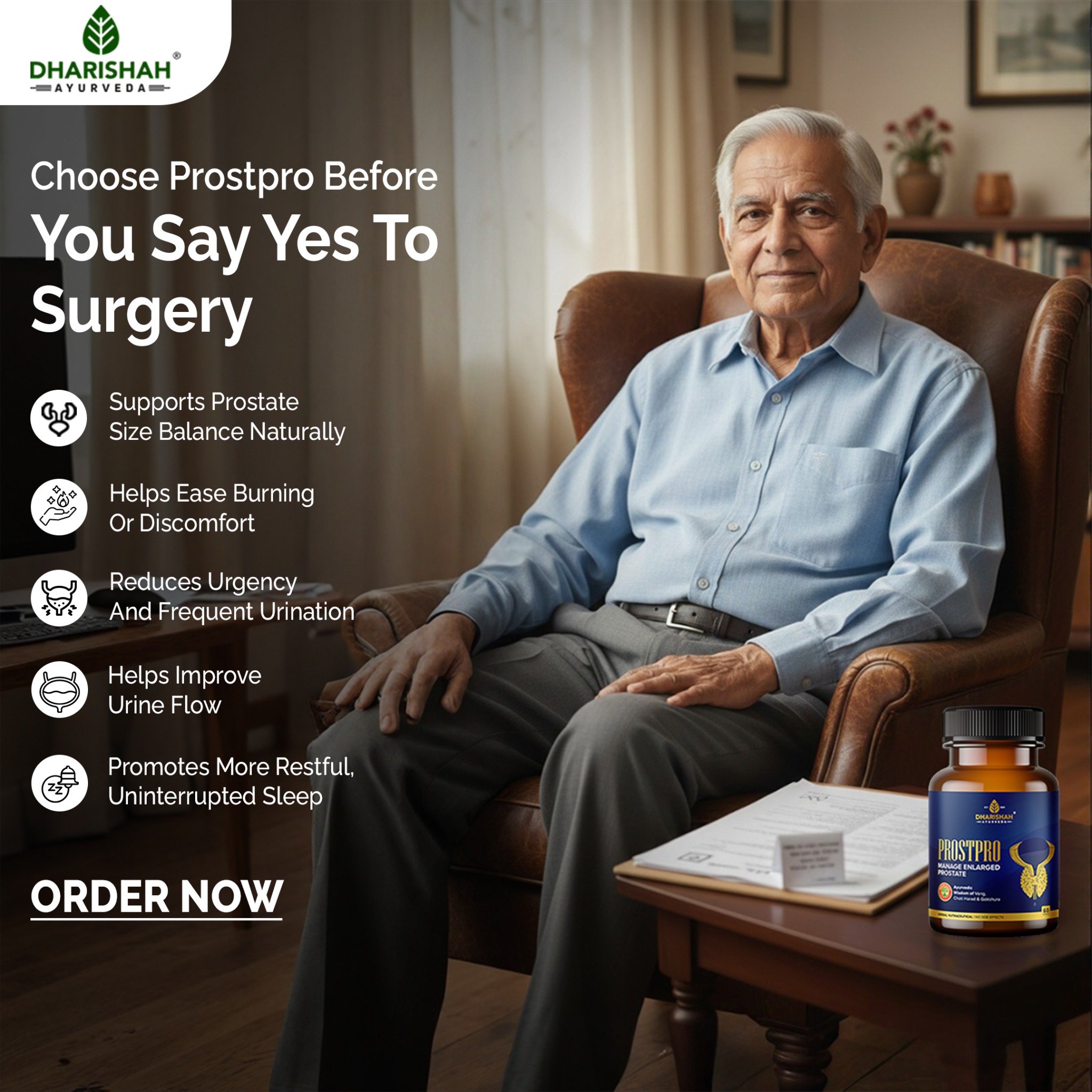 Dharishah Ayurveda Facebook ad