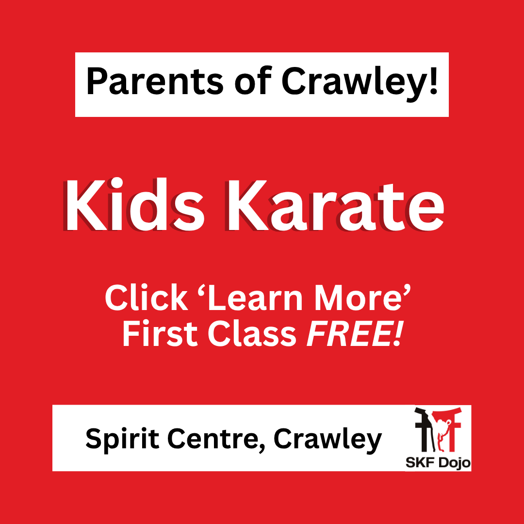 SKF Karate Cashman's Crawley Dojo Facebook ad: Parents of Crawley, are you looking for your…