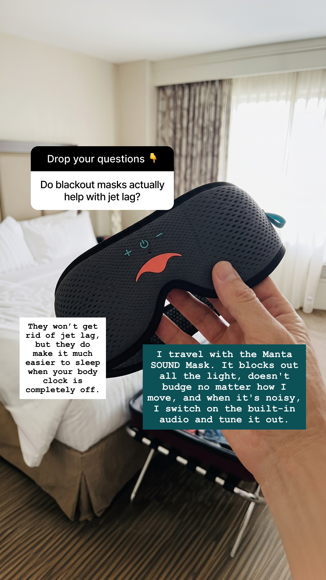 Manta Sleep Facebook ad