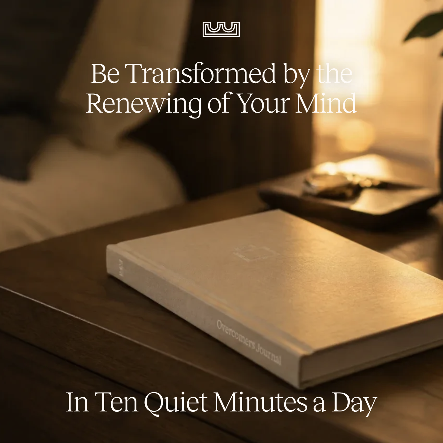 Overcomers Journal Facebook ad: The 90-Day Renewal Journal