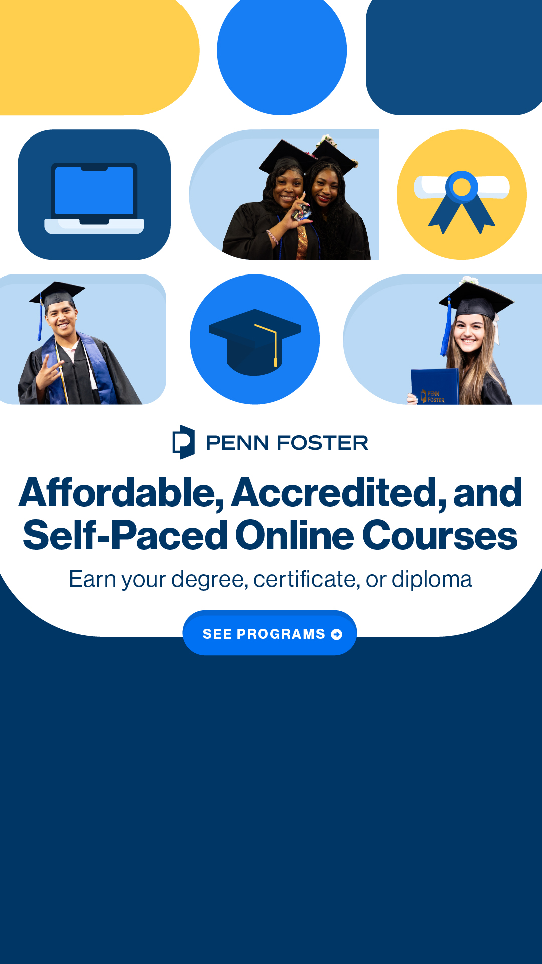 Penn Foster Facebook ad