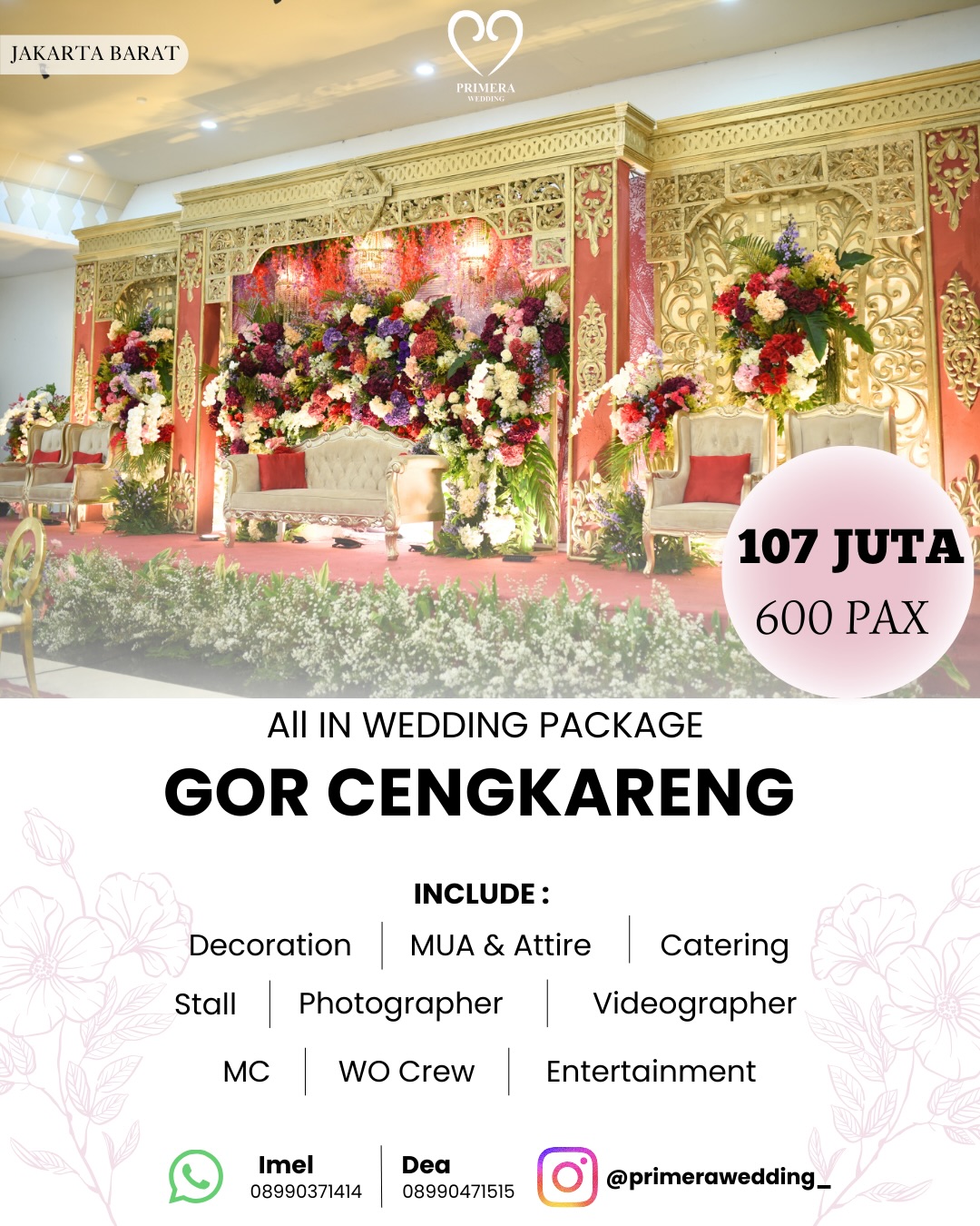 Primera Wedding & Catering Service Facebook ad
