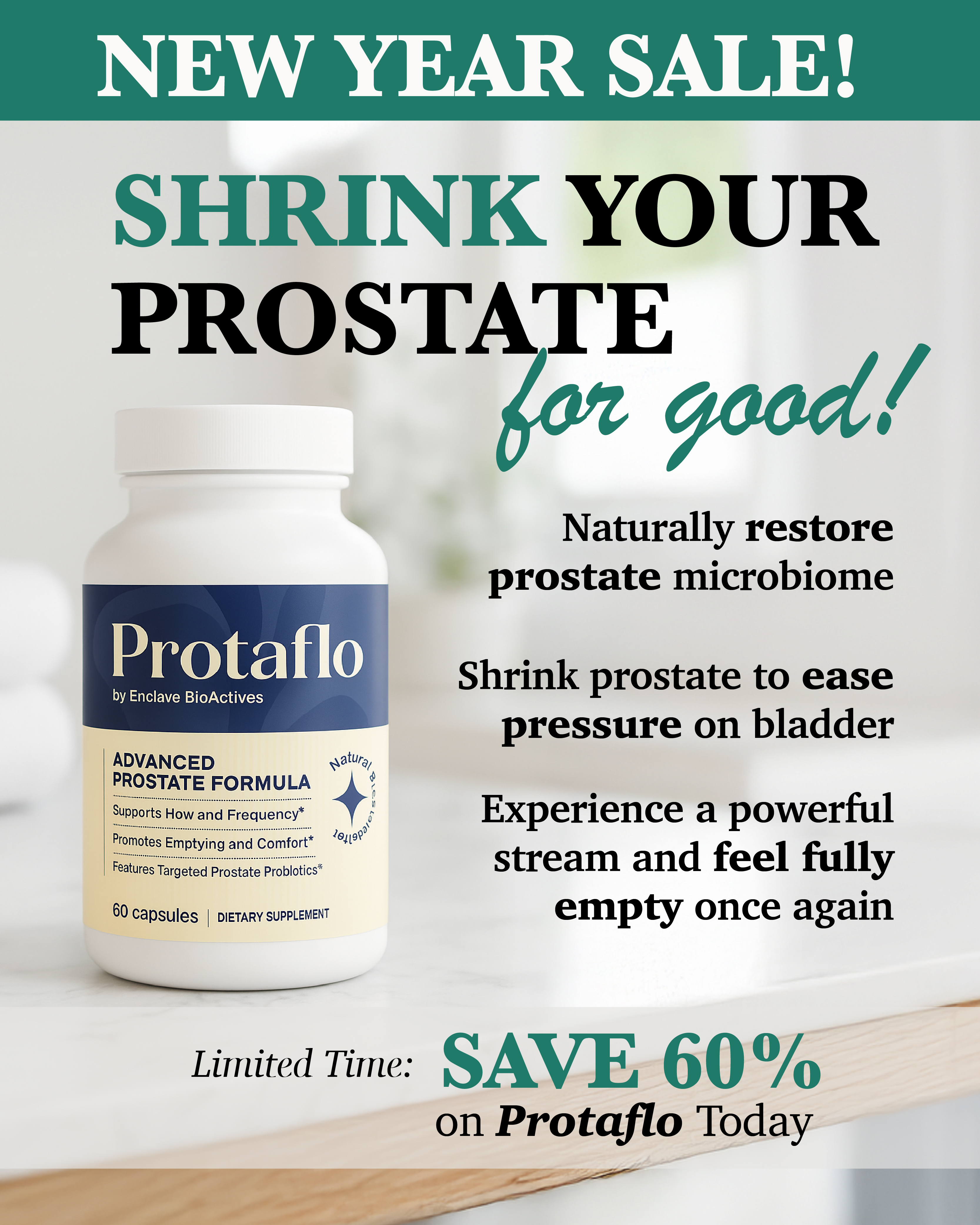 Protaflo Facebook ad