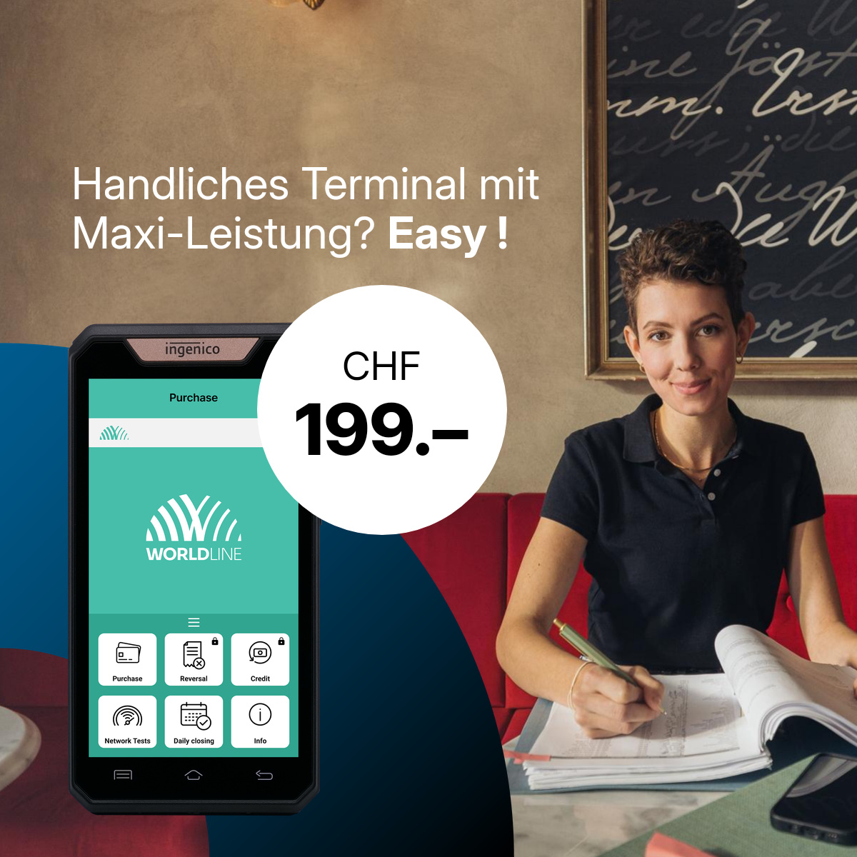 Worldline Switzerland Facebook ad