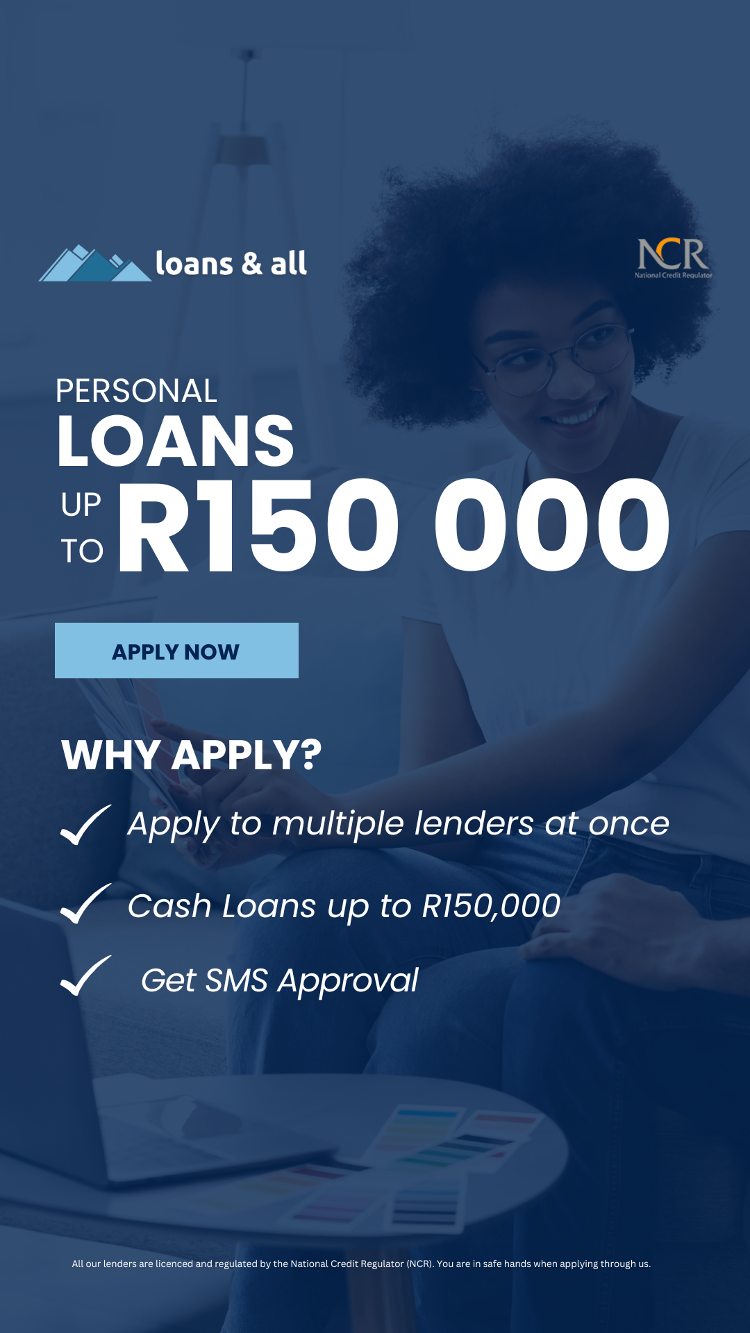 Loansandall.co.za Facebook ad
