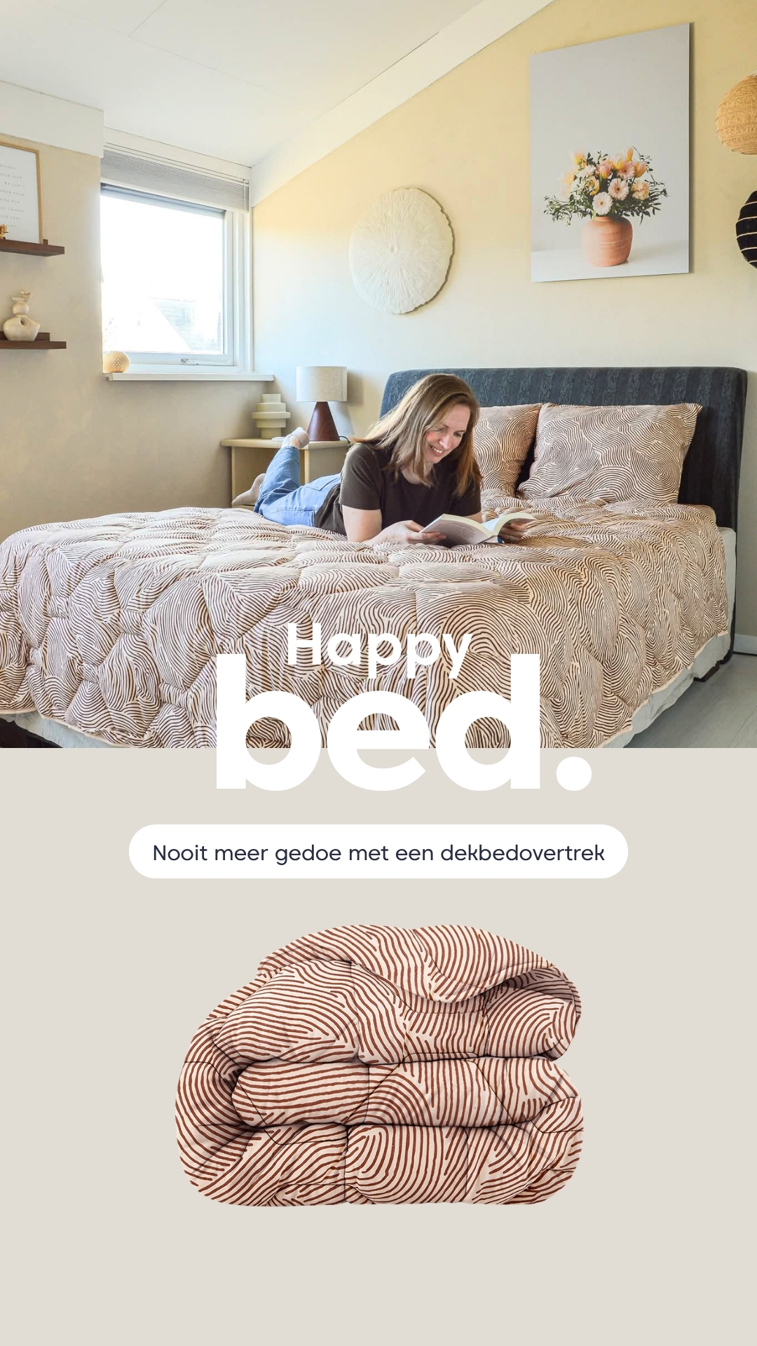 HappyBed Facebook ad