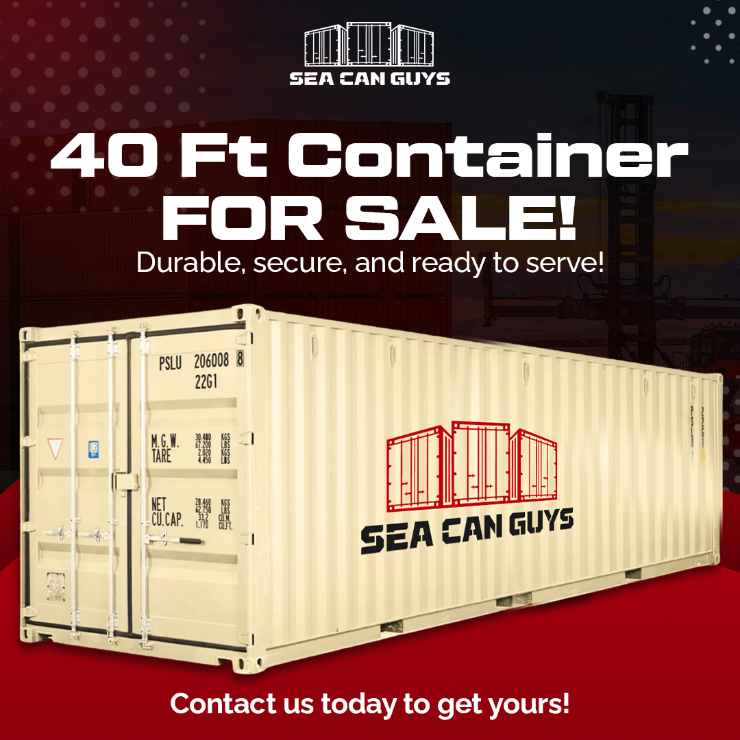 Sea Can Guys Facebook ad: Buy 40FT Container
