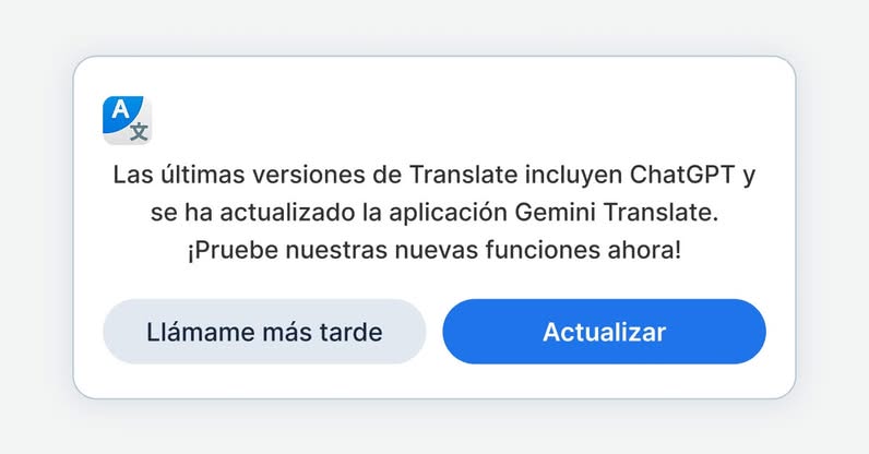 Frank Allen Facebook ad: Speak native, AI translates