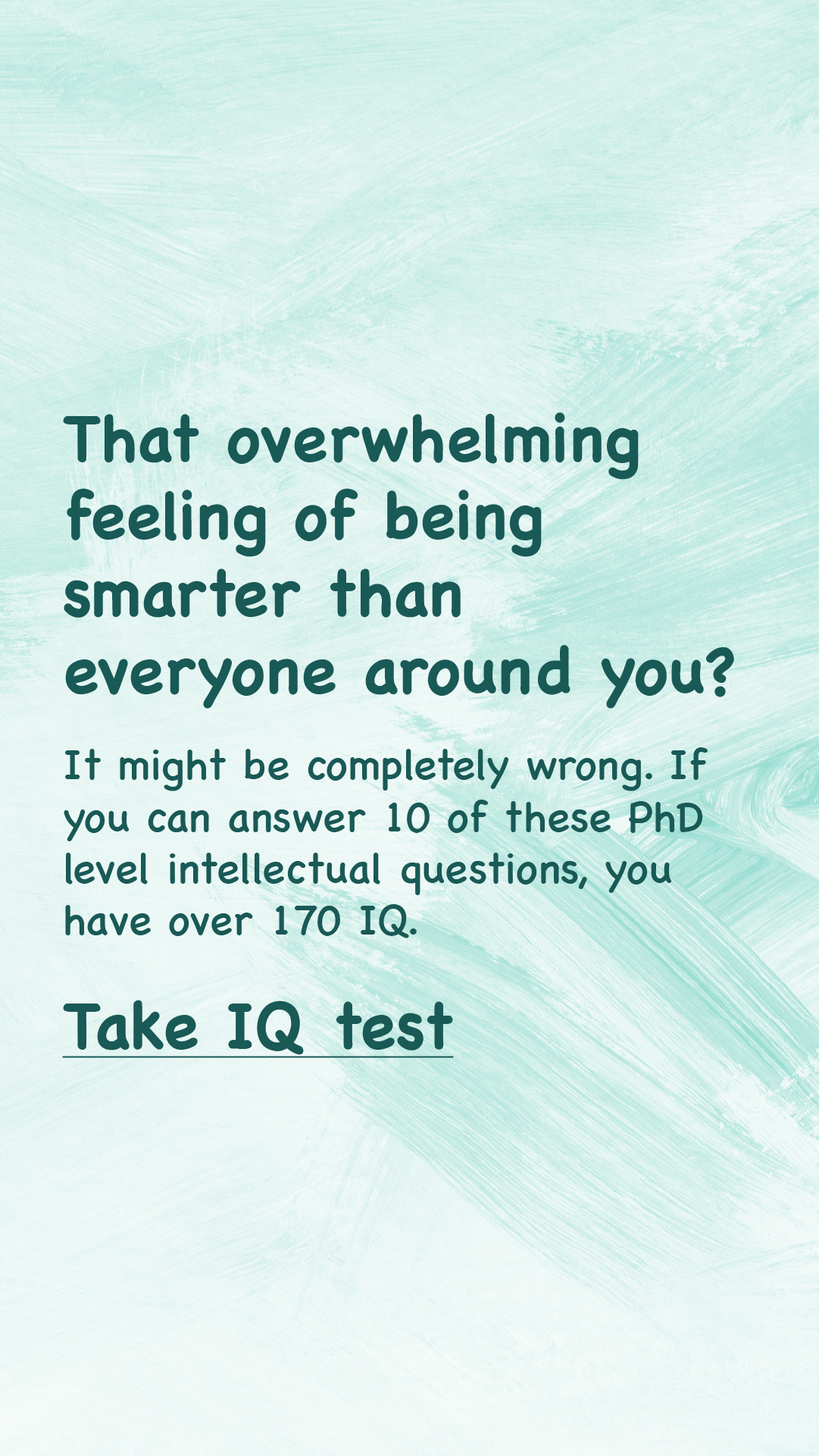 Brain Health Check Facebook ad