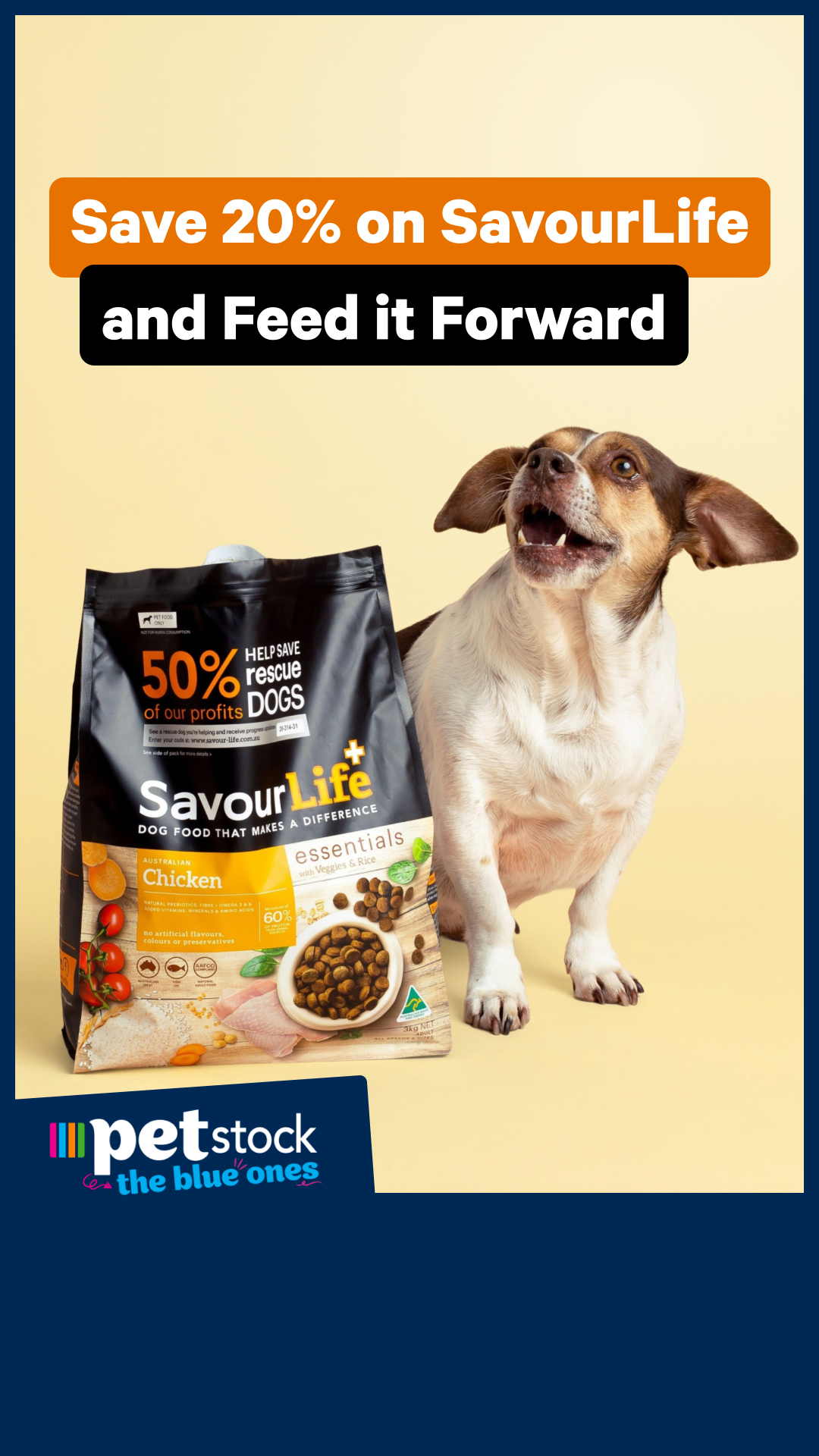 Petstock Facebook ad