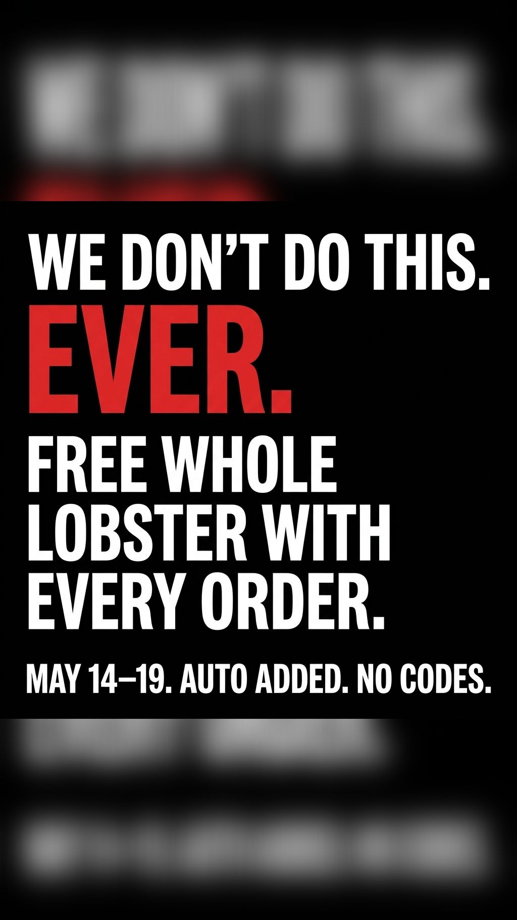 PrimeFish Seafood Co. Facebook ad