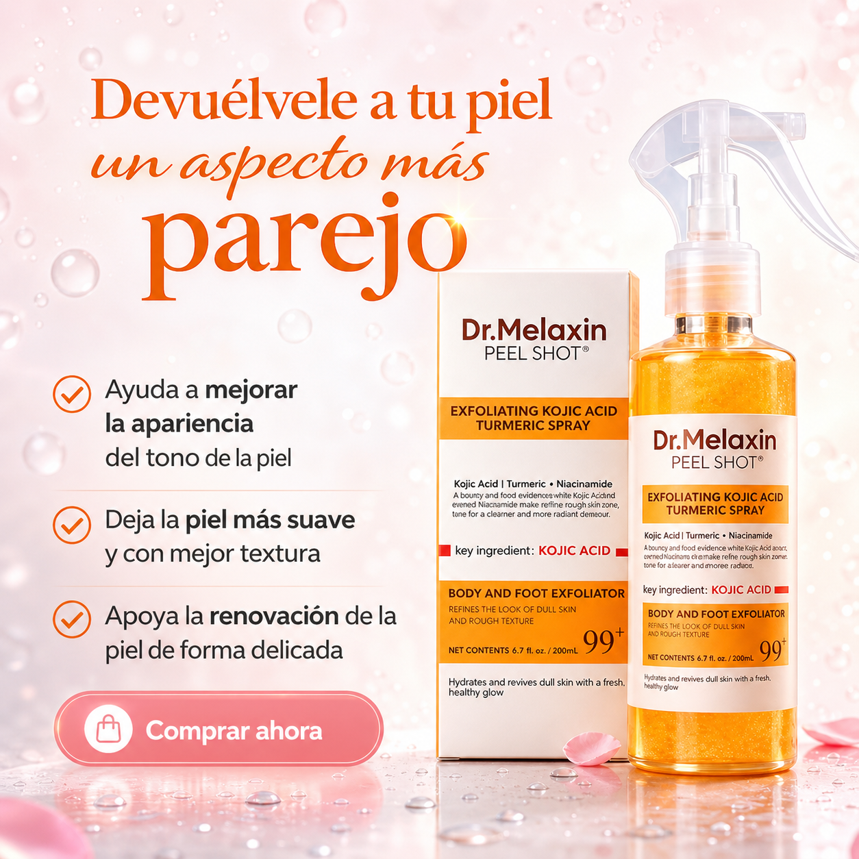 Multishop EC Facebook ad: Recupera la confianza en tu piel