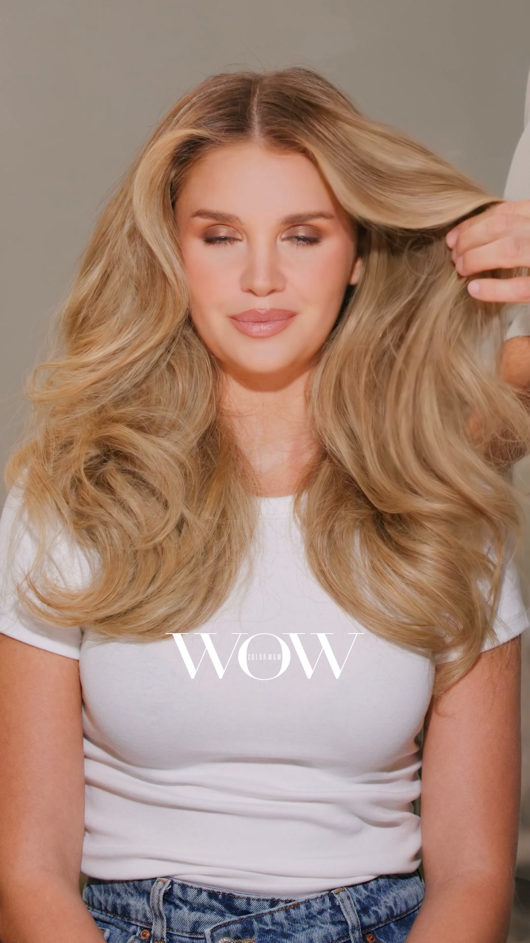 Color Wow Facebook ad: Ready for hair that holds its shape? Shop now →