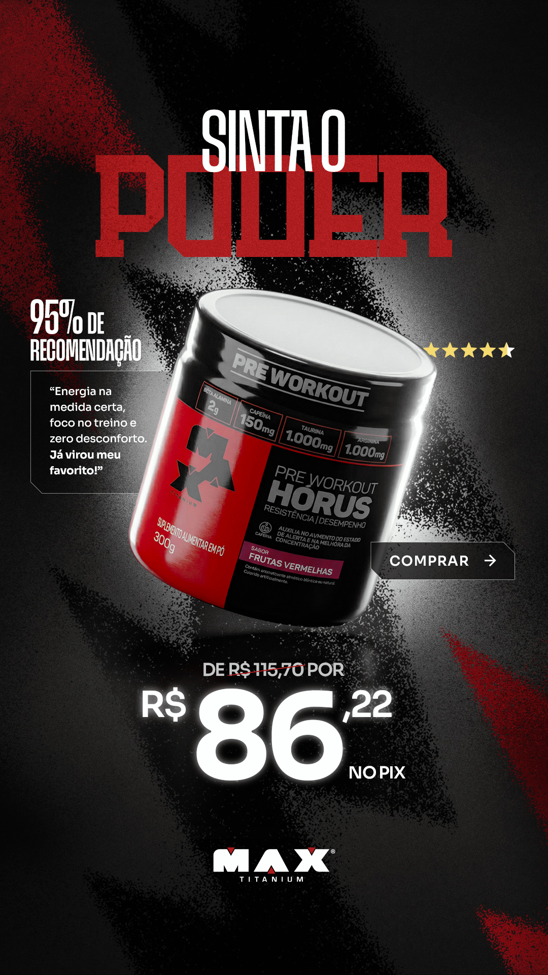 Max Titanium Suplementos Facebook ad