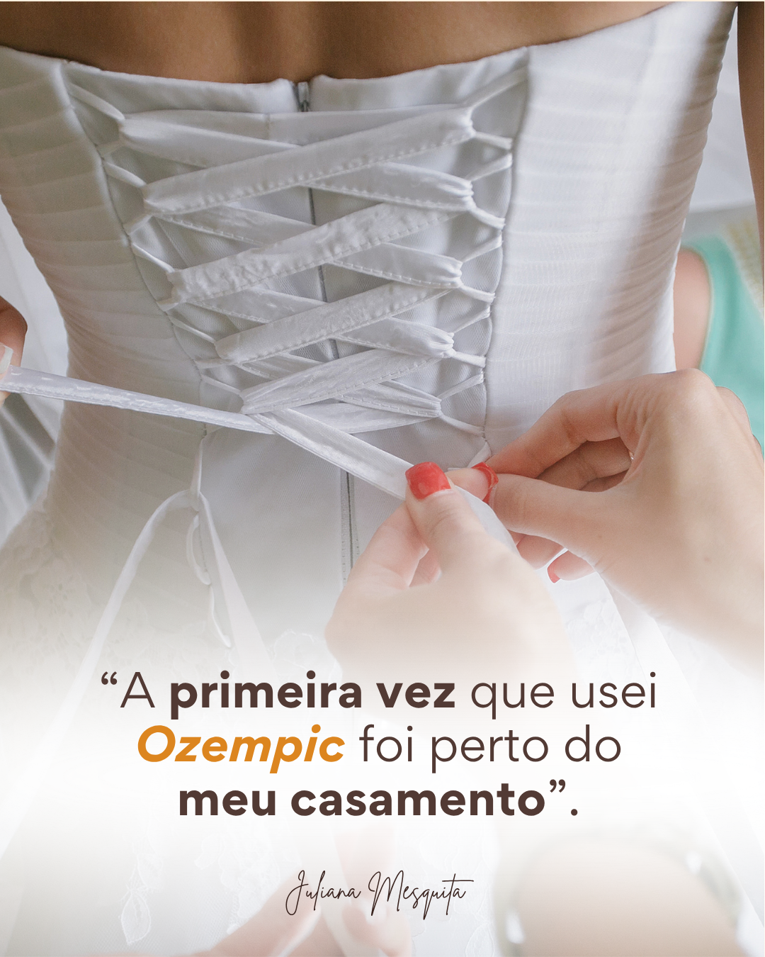 Dra. Juliana Mesquita Facebook ad: Frases como essa me impactam profundamente…