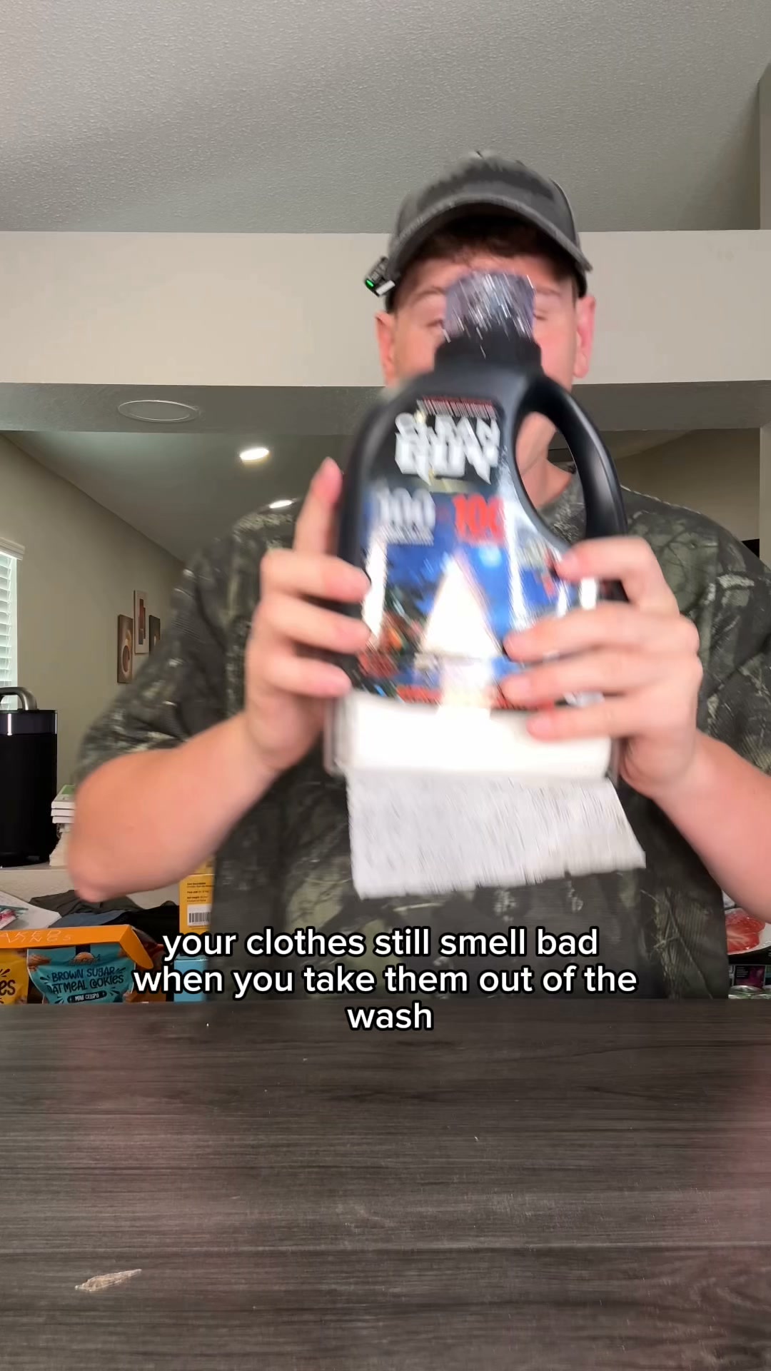 Clean Guy Facebook ad: Laundry built for how men actually live.