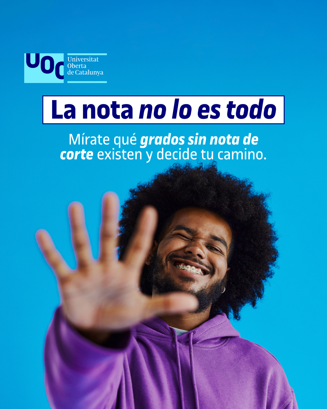 Universitat Oberta de Catalunya (UOC) Facebook ad