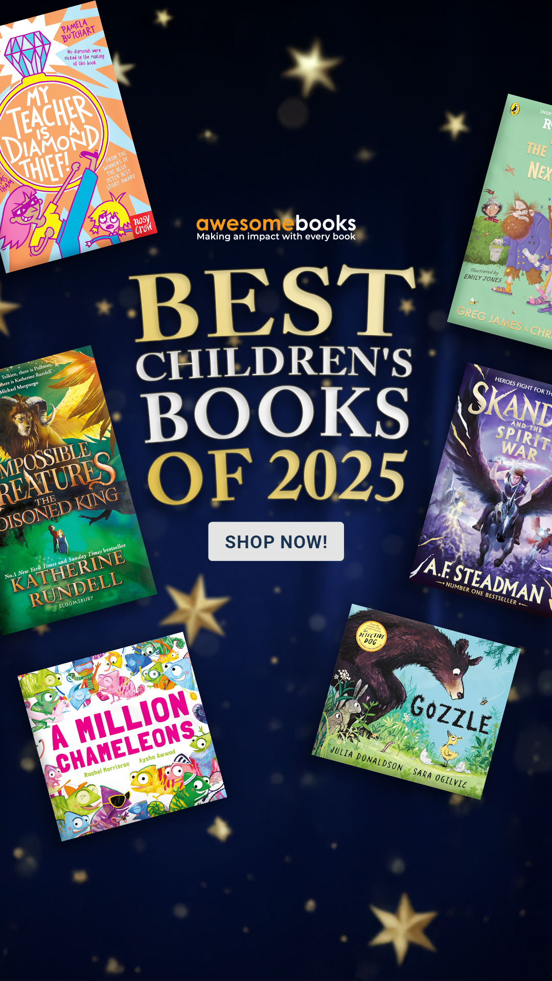AwesomeBooks Facebook ad