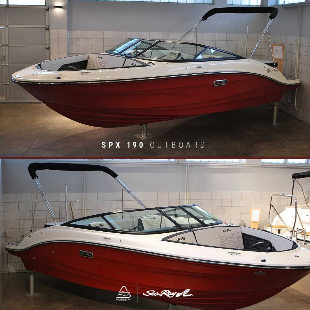 Skenderovski Marine Facebook ad: Sea Ray SPX 190 Outboard / сигурен, моќен…
