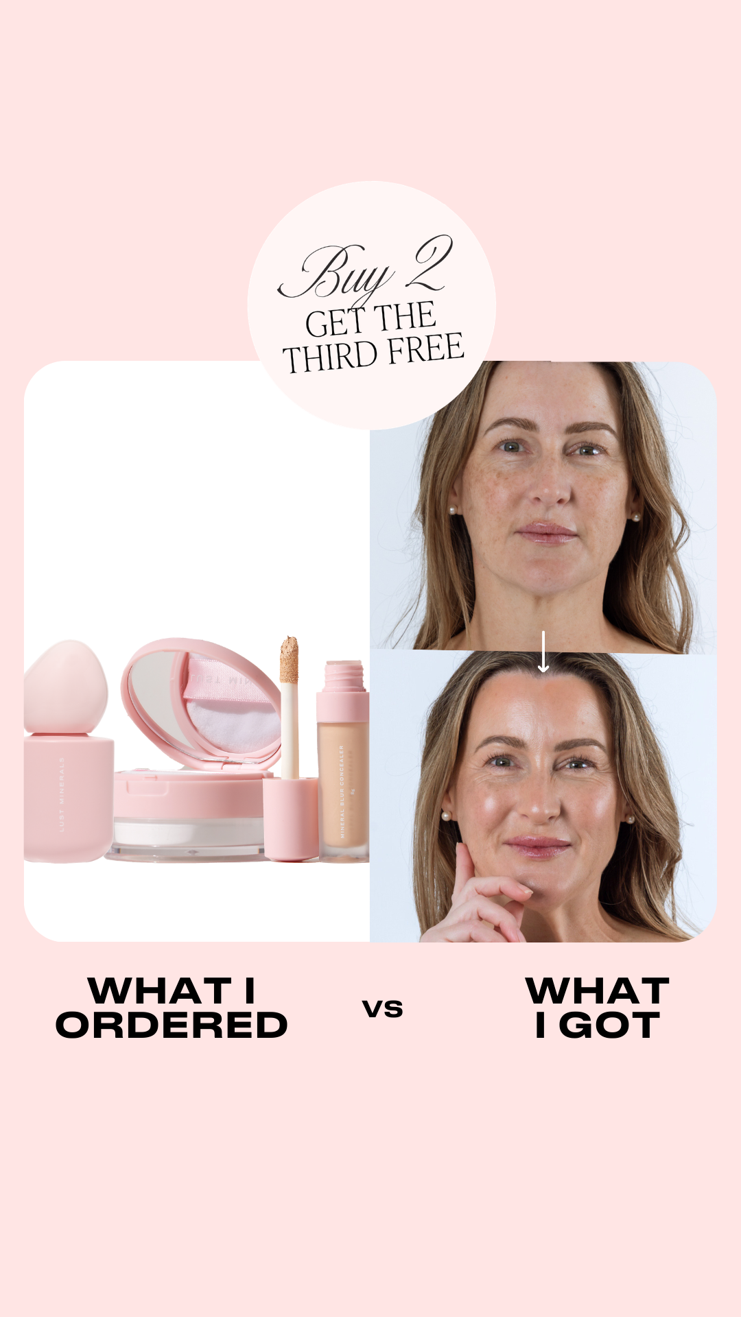 Lust Minerals Facebook ad