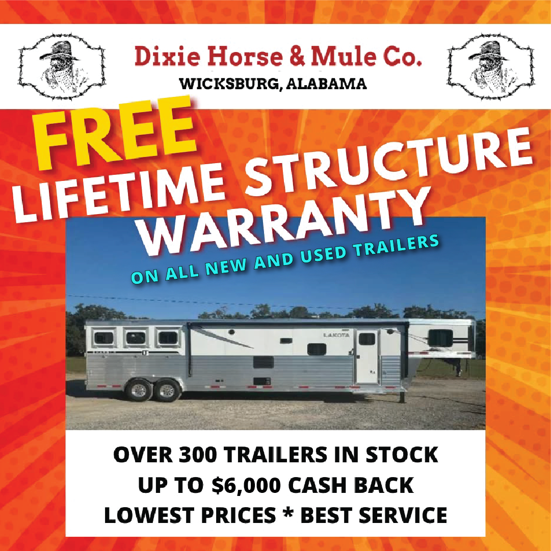 Dixie Horse & Mule Co. - Horse Trailer & Tractor Sales Facebook ad