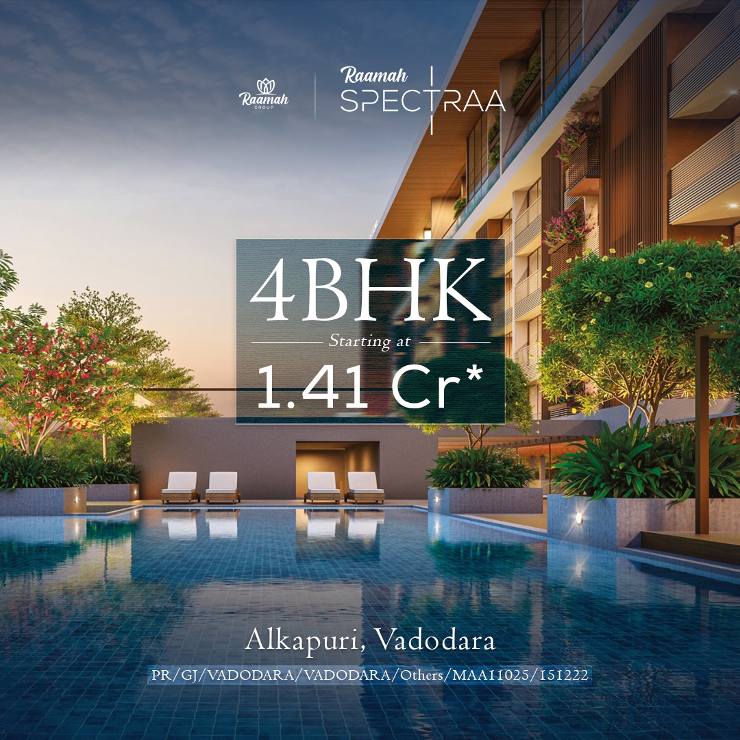 Raamah Group Facebook ad: Luxurious 4BHK apartments starting at ₹1.41 Cr*