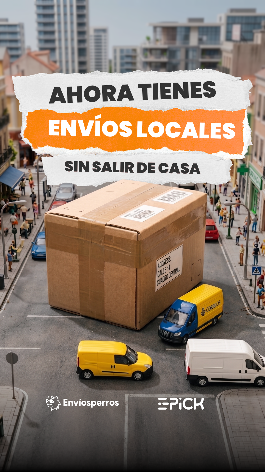 Envíosperros Facebook ad