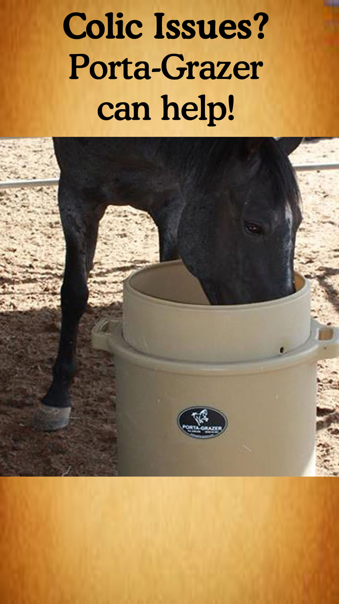 PORTA-GRAZER Facebook ad from May 7, 2025