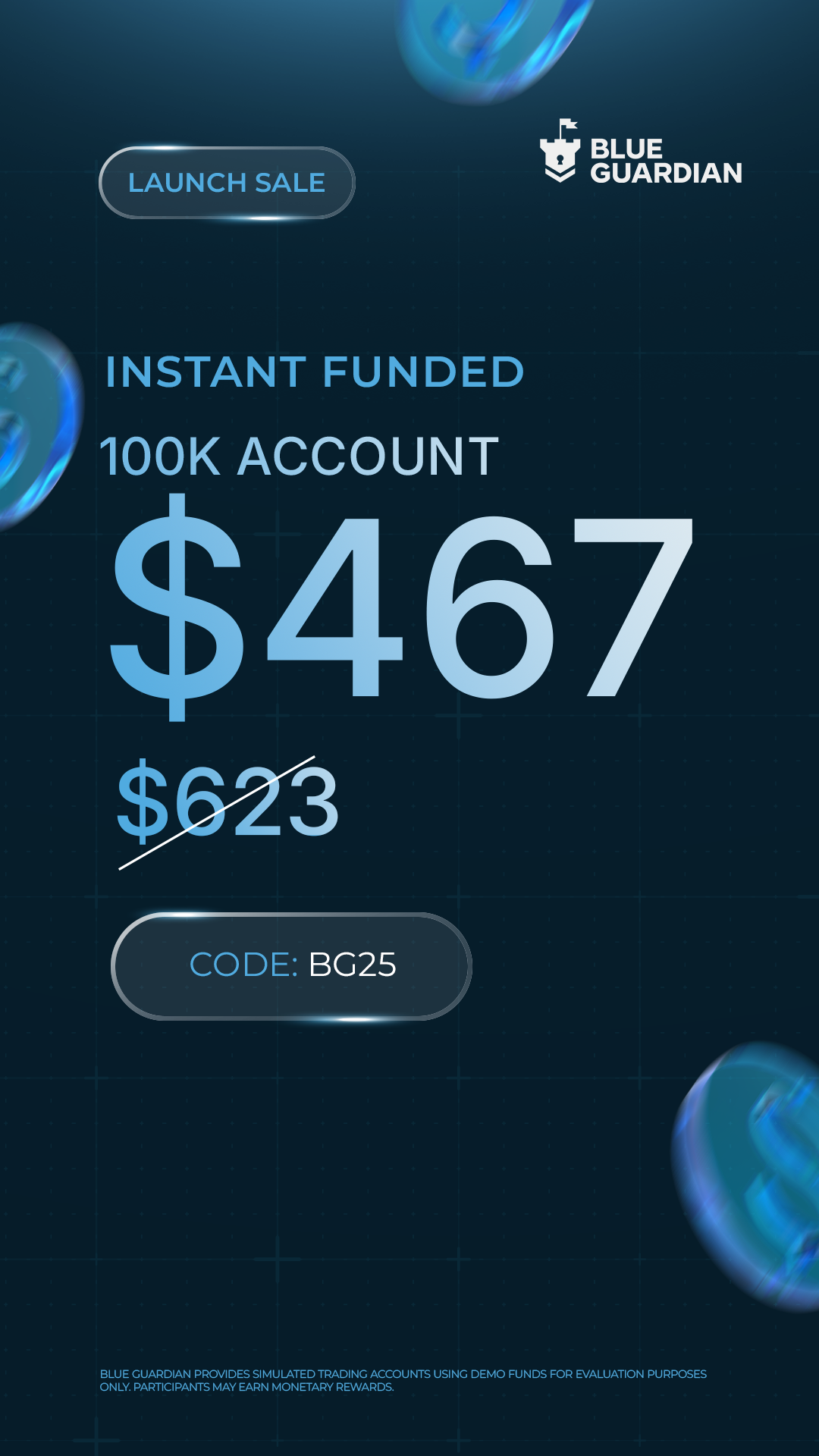 Blue Guardian Facebook ad