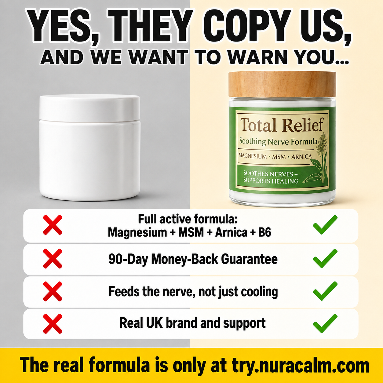 NuraCalm  Facebook ad