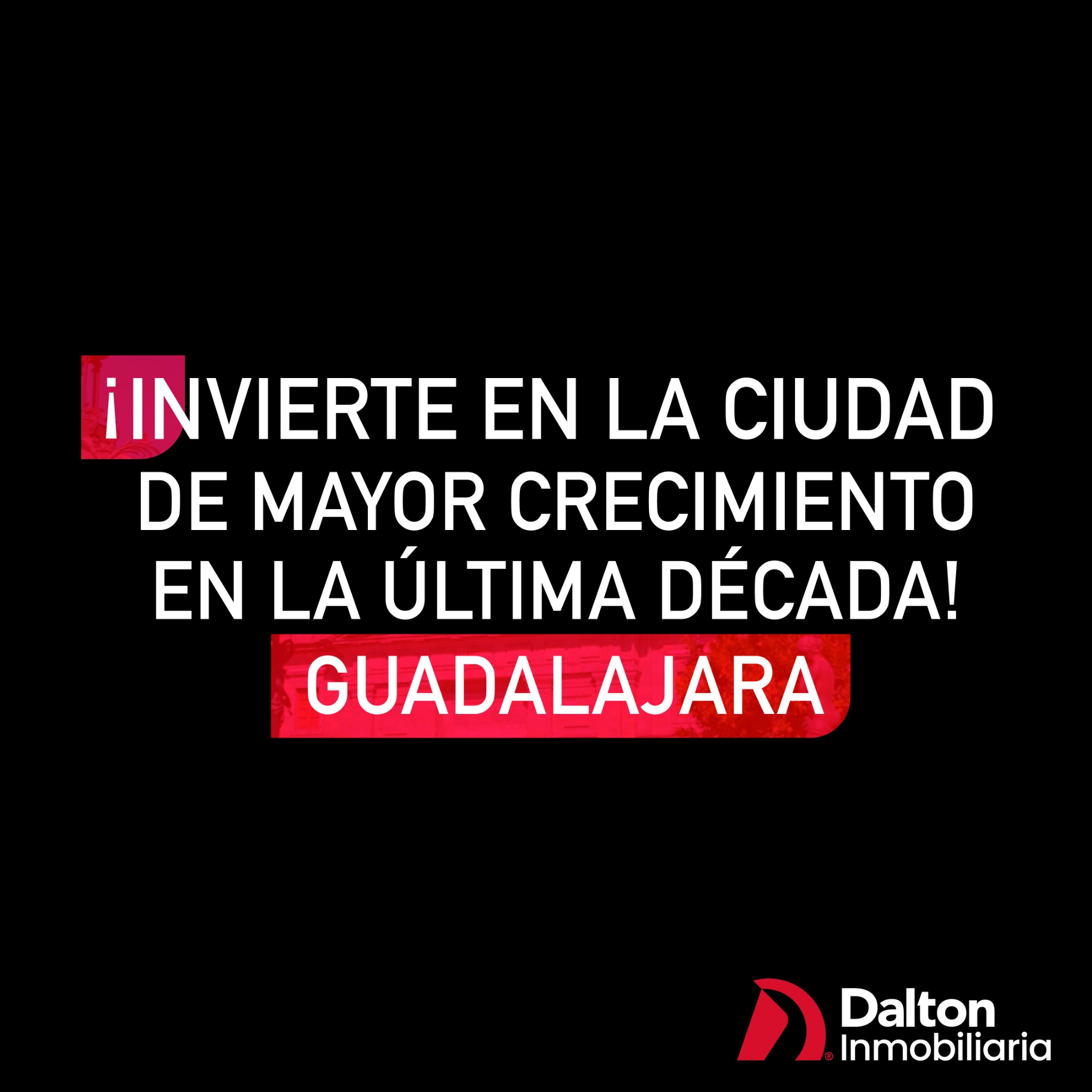Dalton Inmobiliaria Facebook ad: ¡Descubre las oportunidades de inversión en Guadalajara, la…