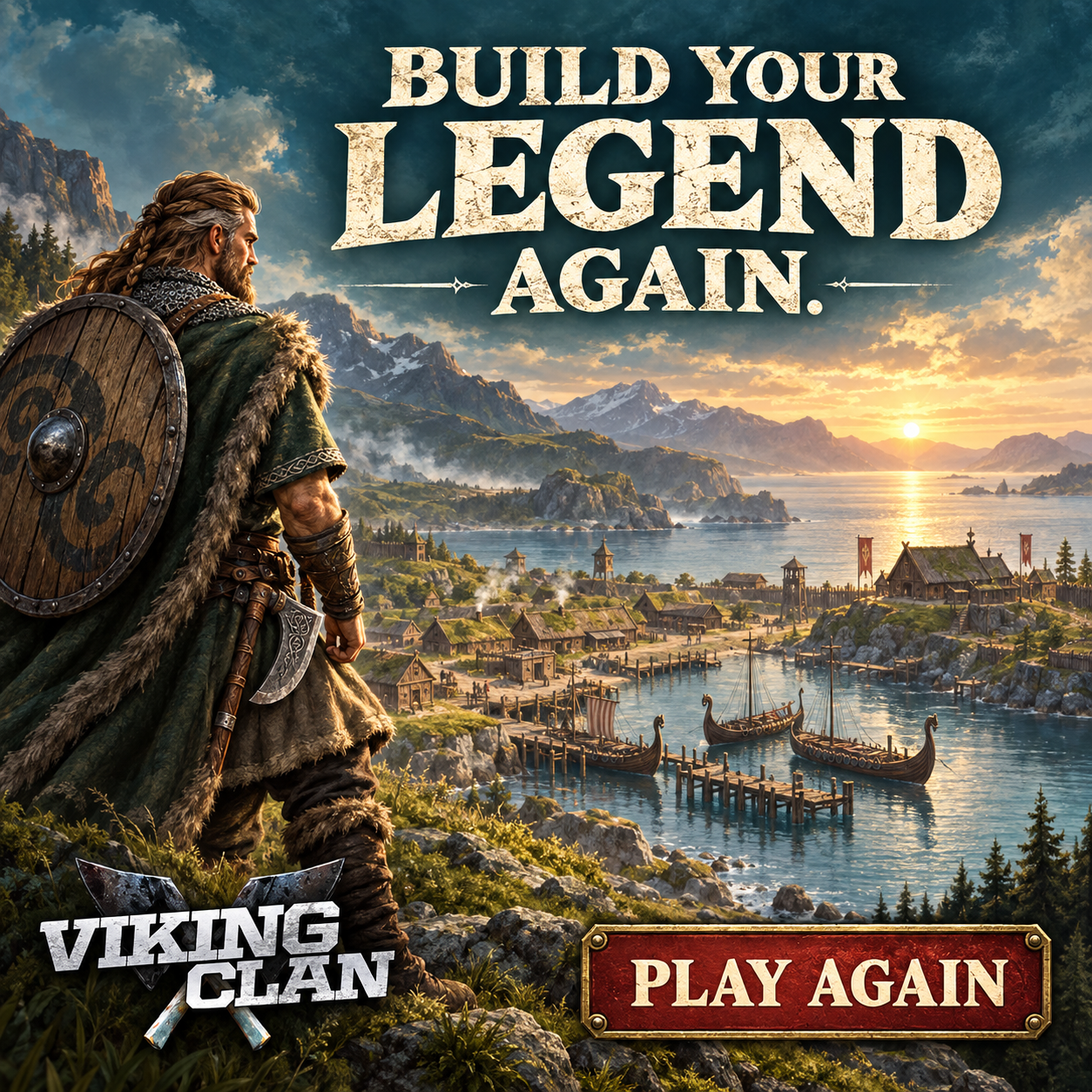 Viking Clan Facebook ad: There's still a war to be won.