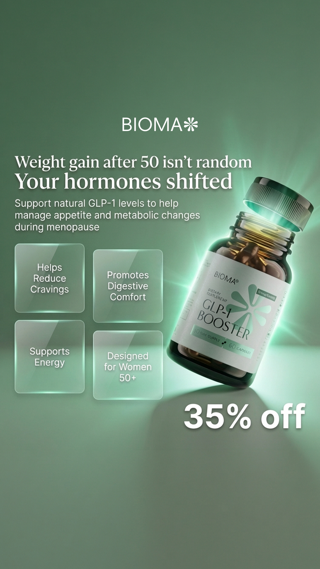 Bioma.Health Facebook ad