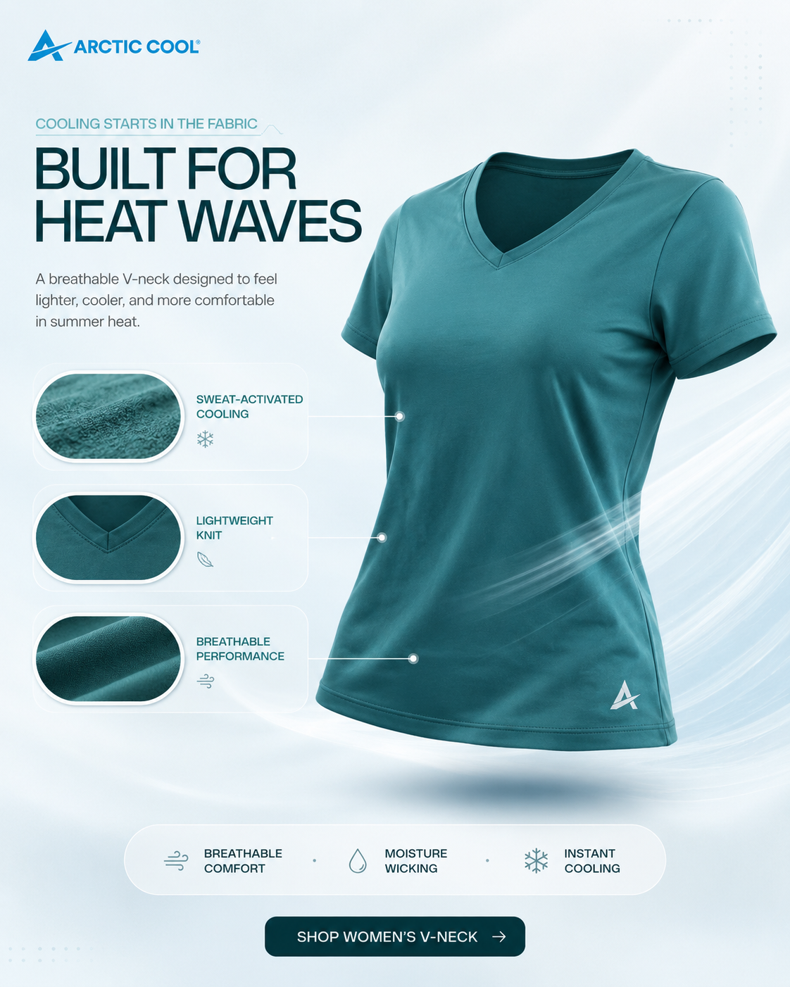 Arctic Cool Facebook ad