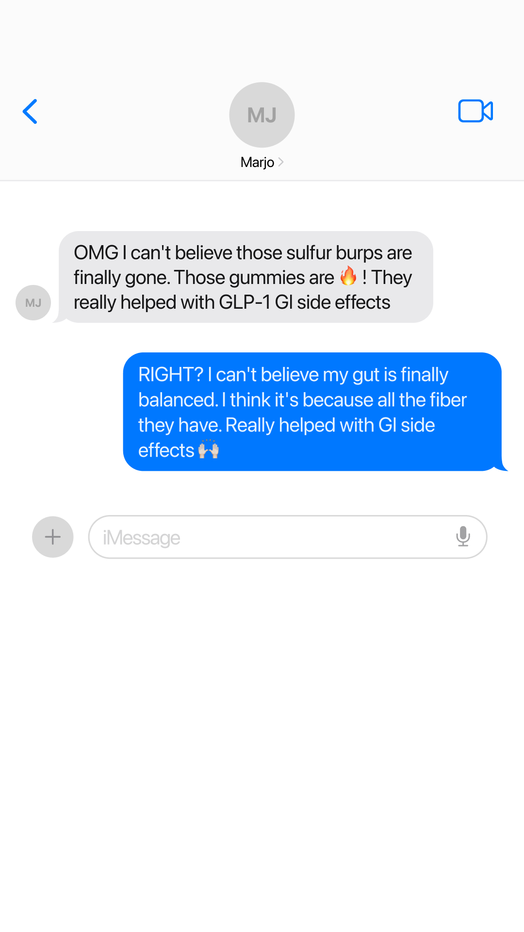Grüns Facebook ad