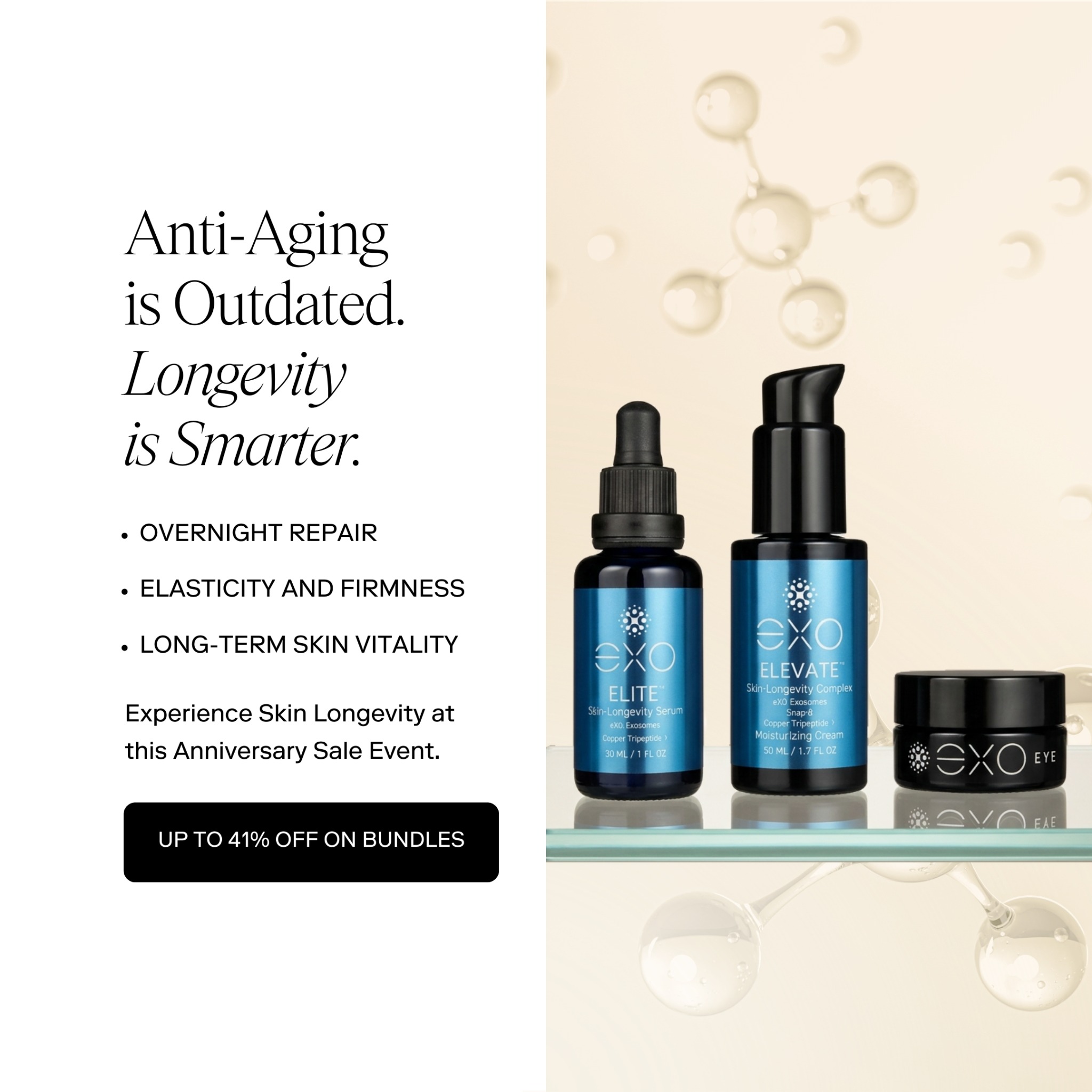 Exoceuticals Facebook ad