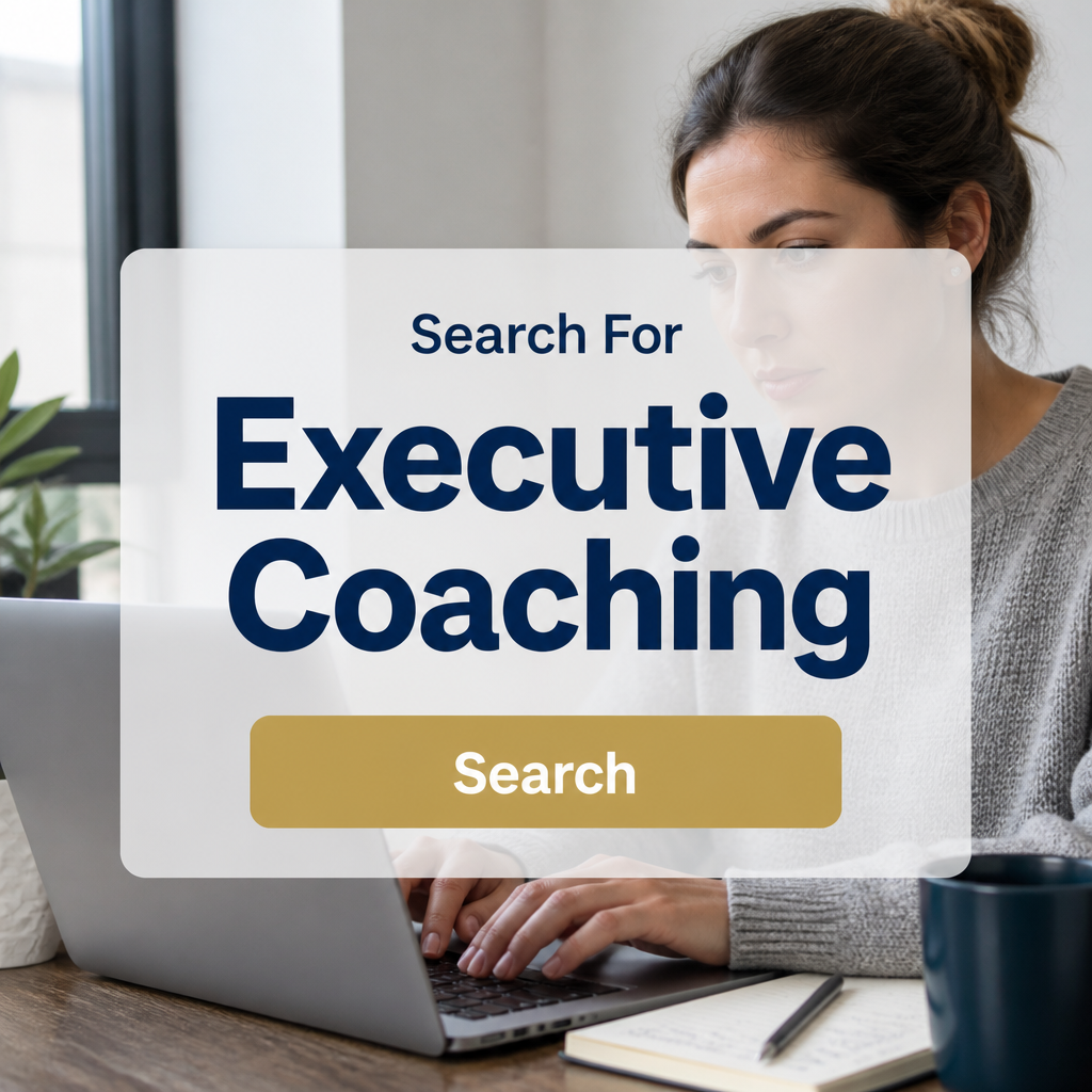 Service Excellence Hub Facebook ad: Search for Executive Coaching