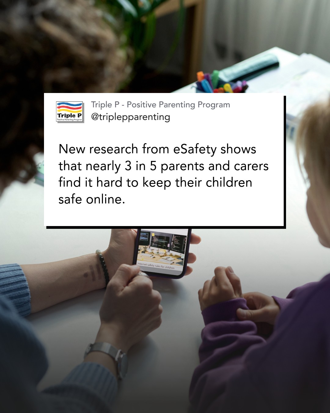 Triple P - Positive Parenting Program Facebook ad