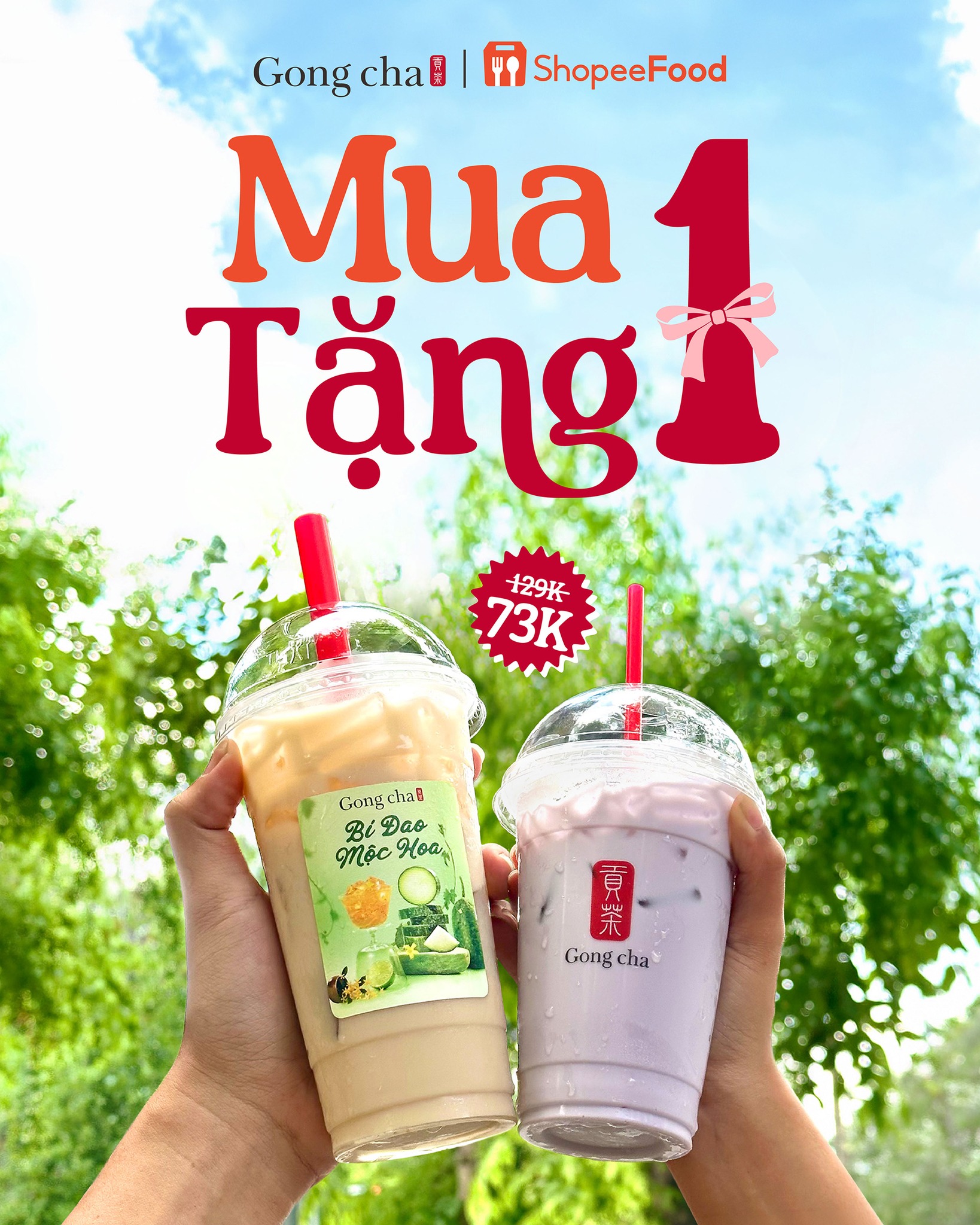 Gong Cha Vietnam Facebook ad