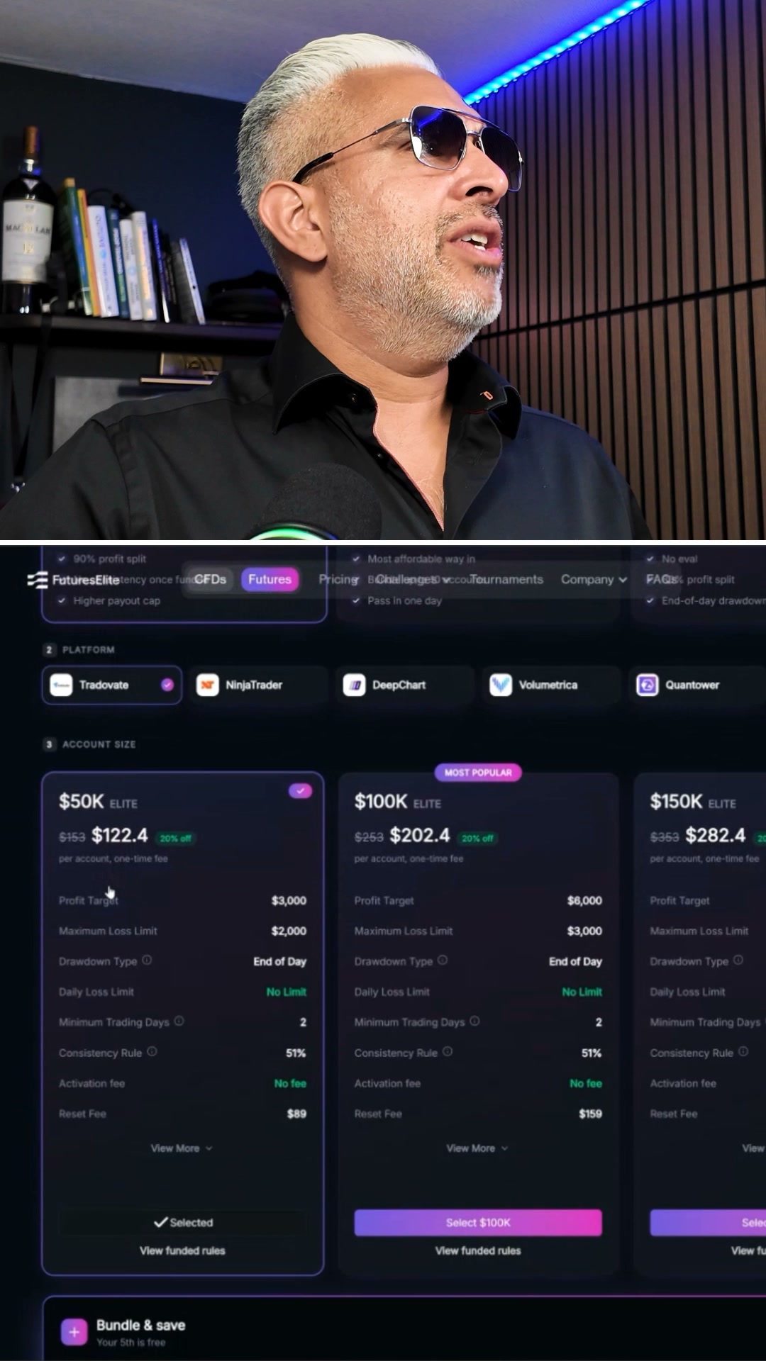 Thestrongtrader Facebook ad: Brand New Account Bundles