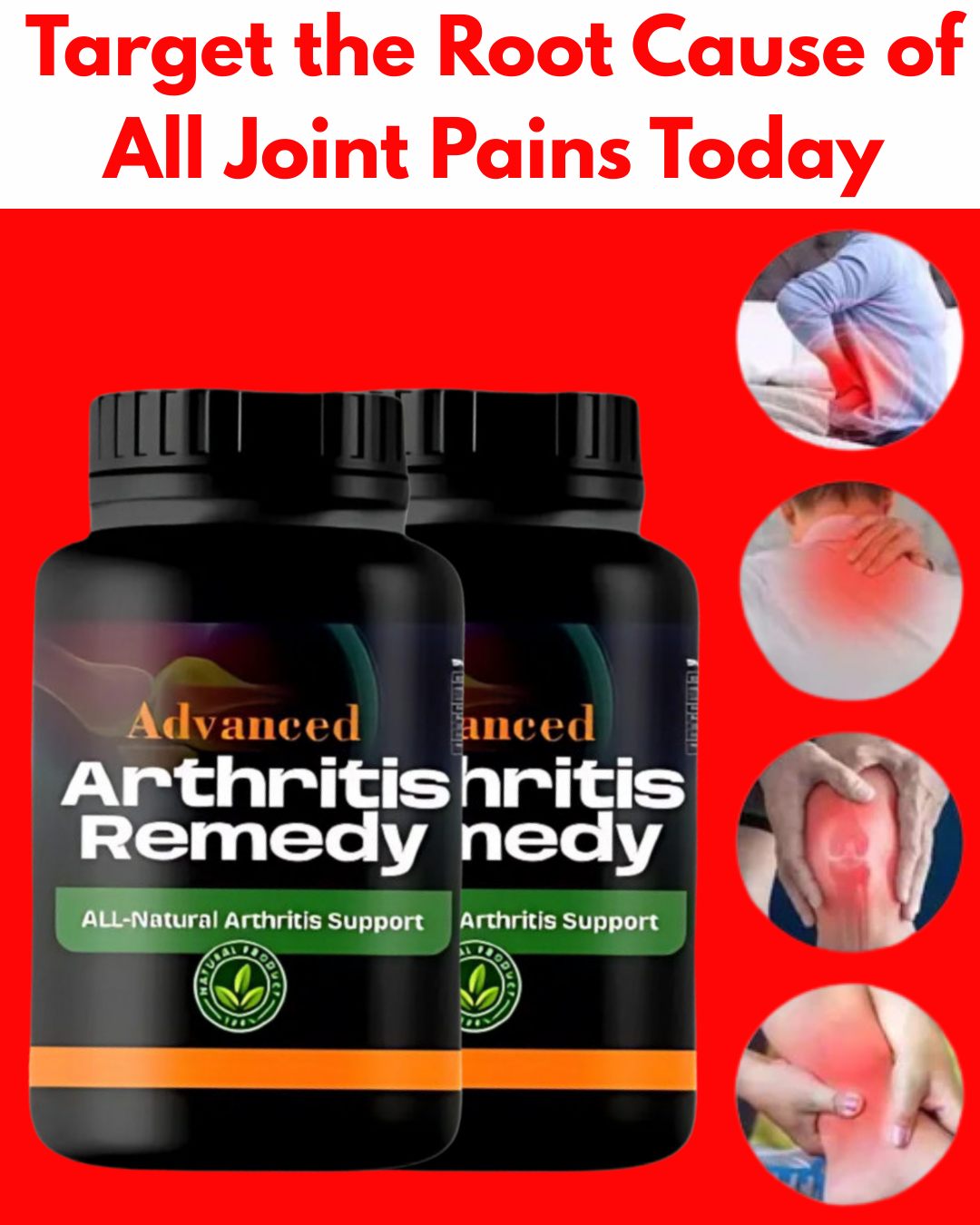 Nature Solution Facebook ad: Tired of Joint and Bone Pain?