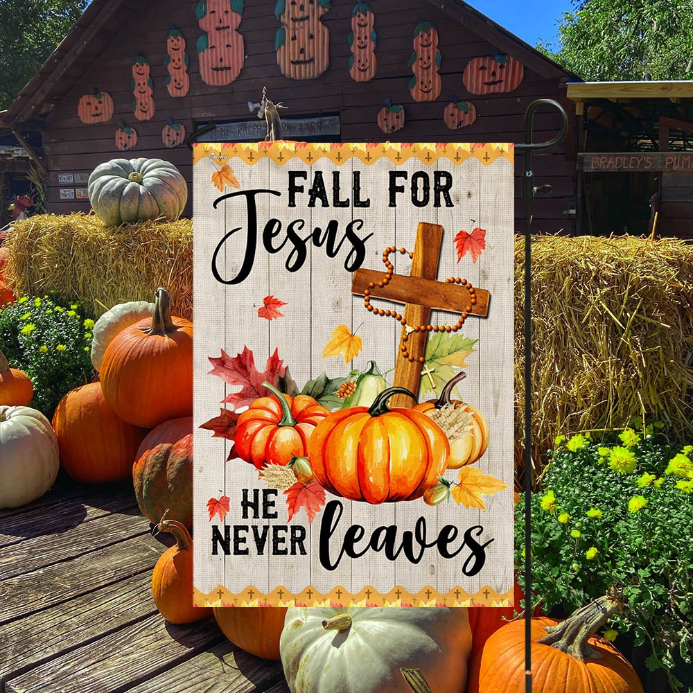 Flagwix.com Facebook ad: Fall reminds us of God’s unchanging love.