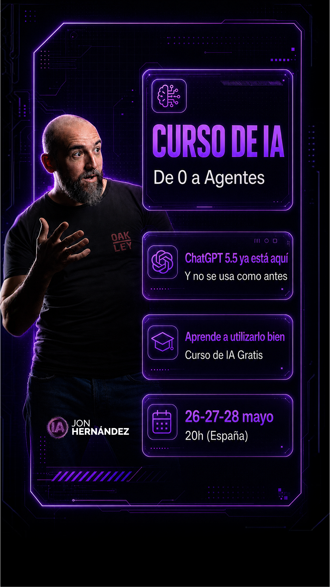 Jon Hernández Facebook ad
