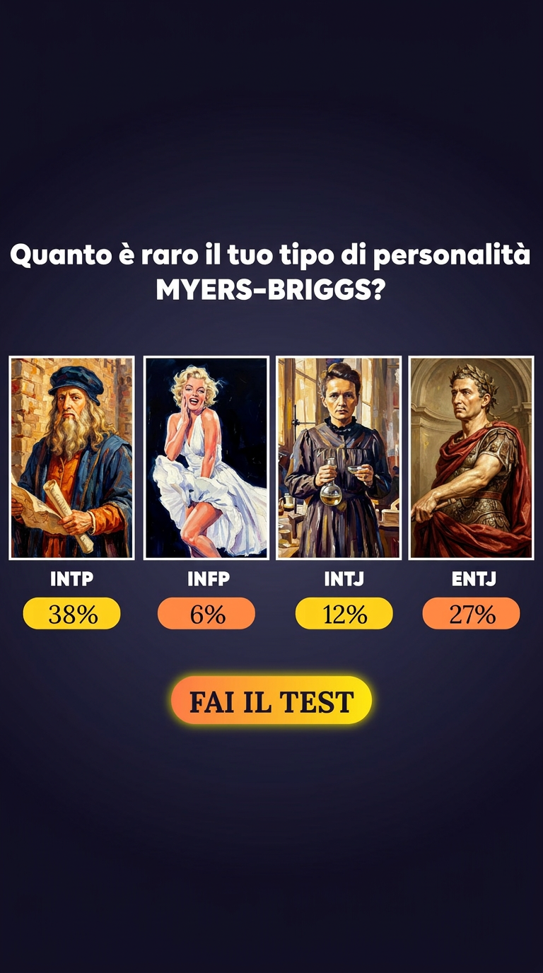 Personality Type Facebook ad