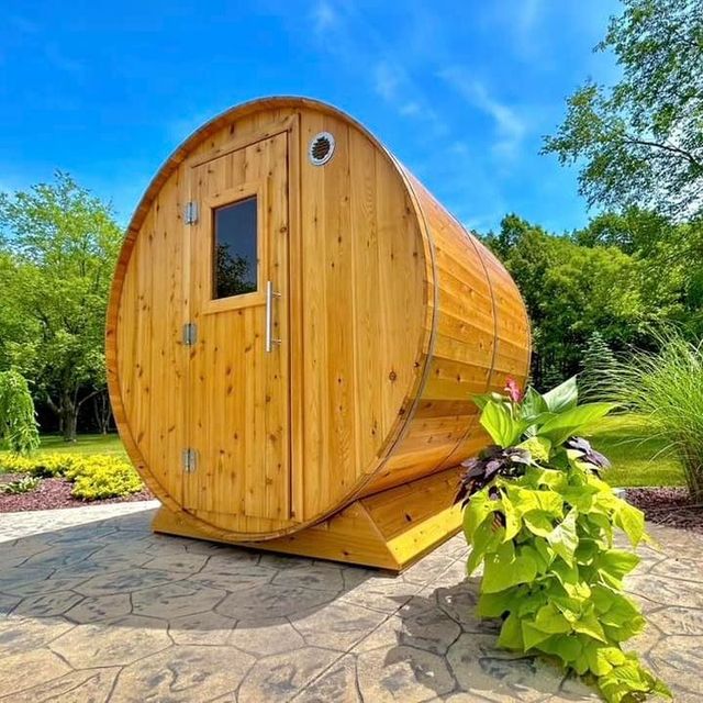 Amara Saunas Facebook ad: Amara Saunas is family owned and operated, fully…
