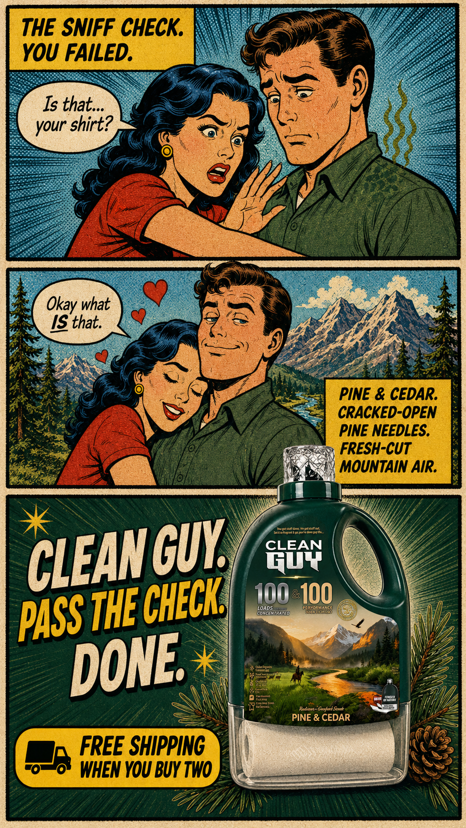 Clean Guy Facebook ad