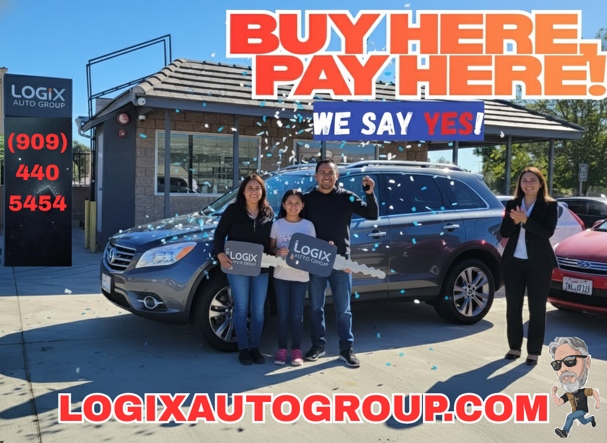 Logix Auto Group Facebook ad: El mejor programa de Compra Aqui Paga Aqui!