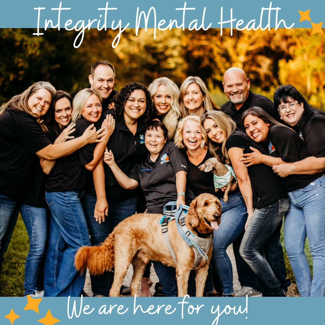 Integrity Mental Health Facebook ad: Our Team is Here to Help. We want to be Your Mental Health…
