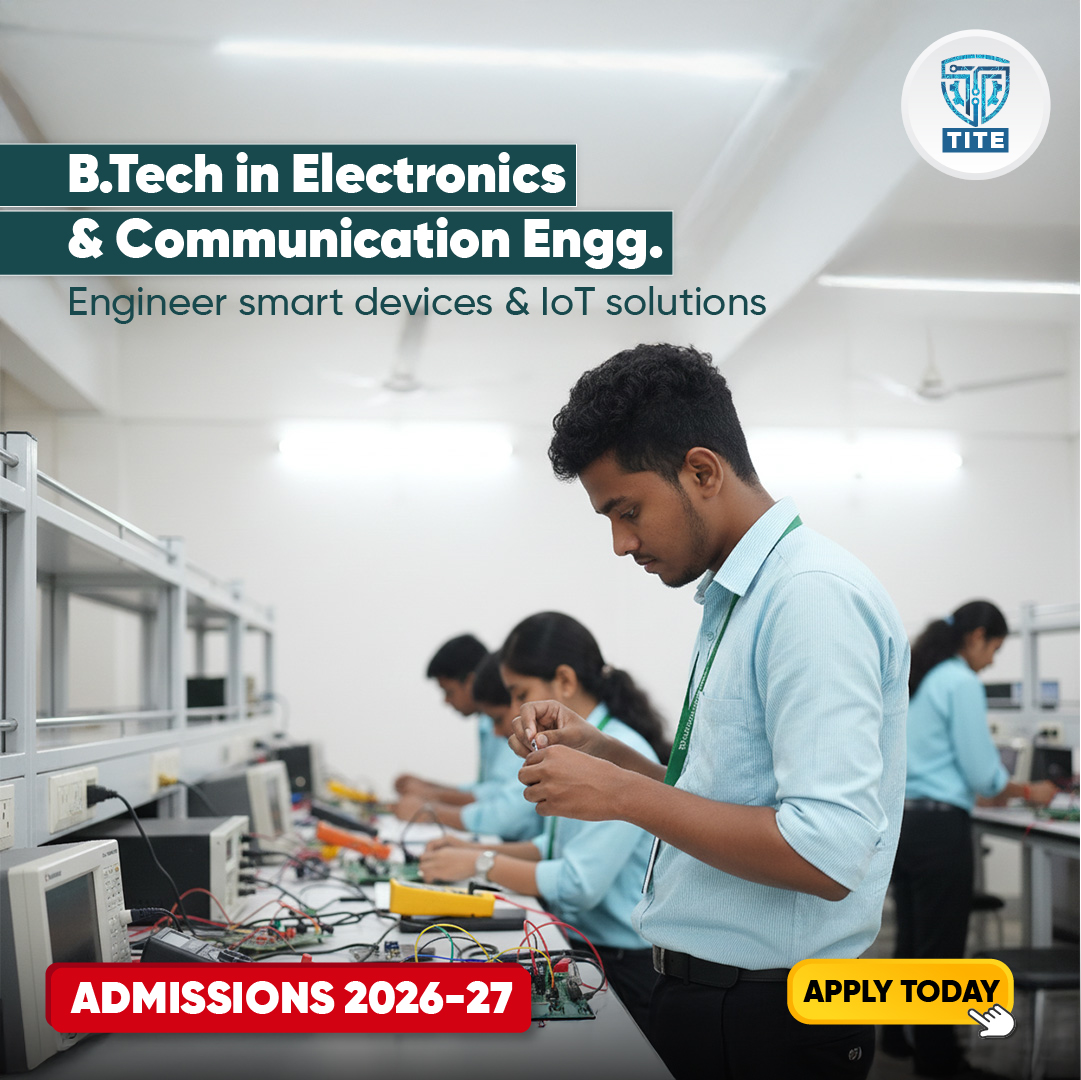 TempleCity Institute of Technology and Engineering [T.I.T.E] Facebook ad: Start Your Career in Electronics & Telecom