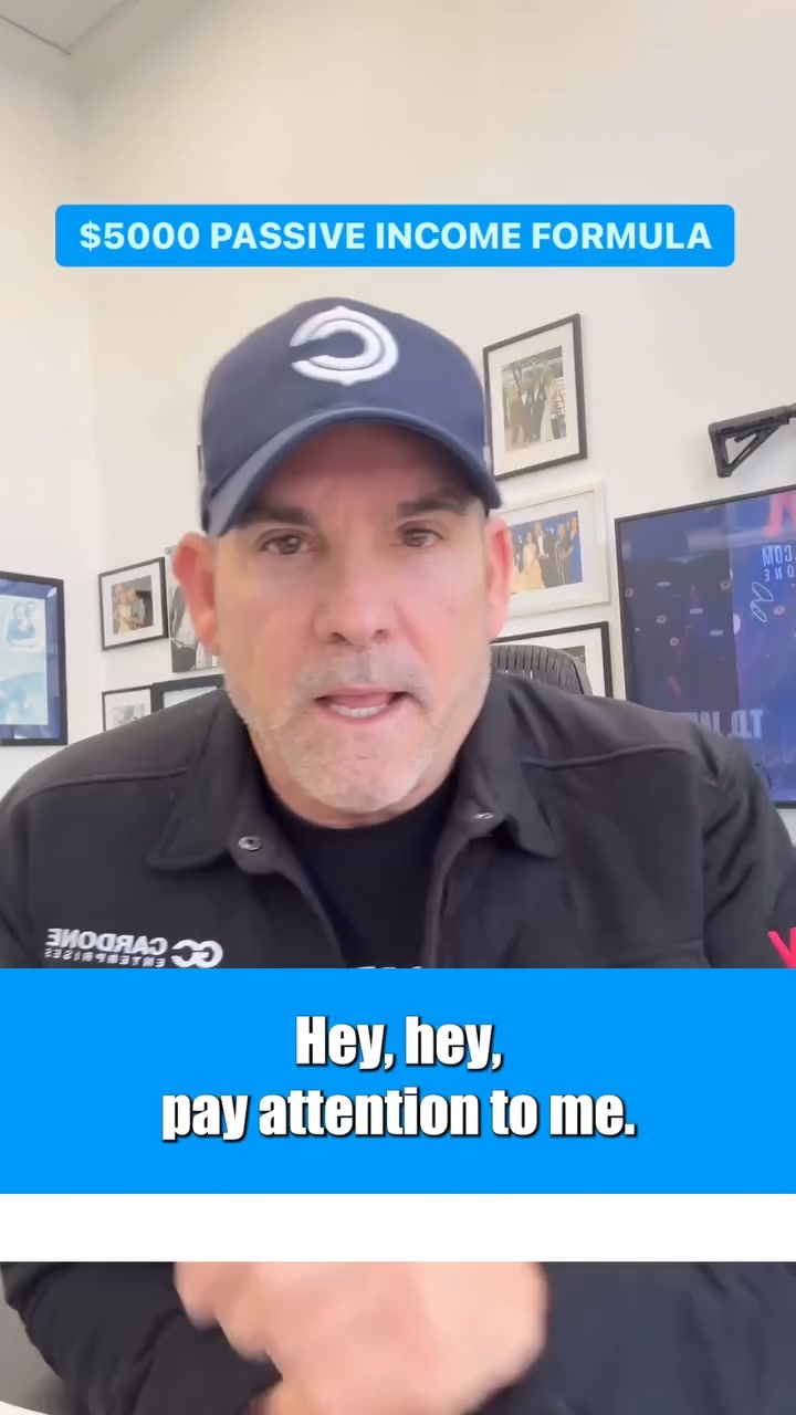 Grant Cardone Facebook ad: Find the Path to Your First Deal
